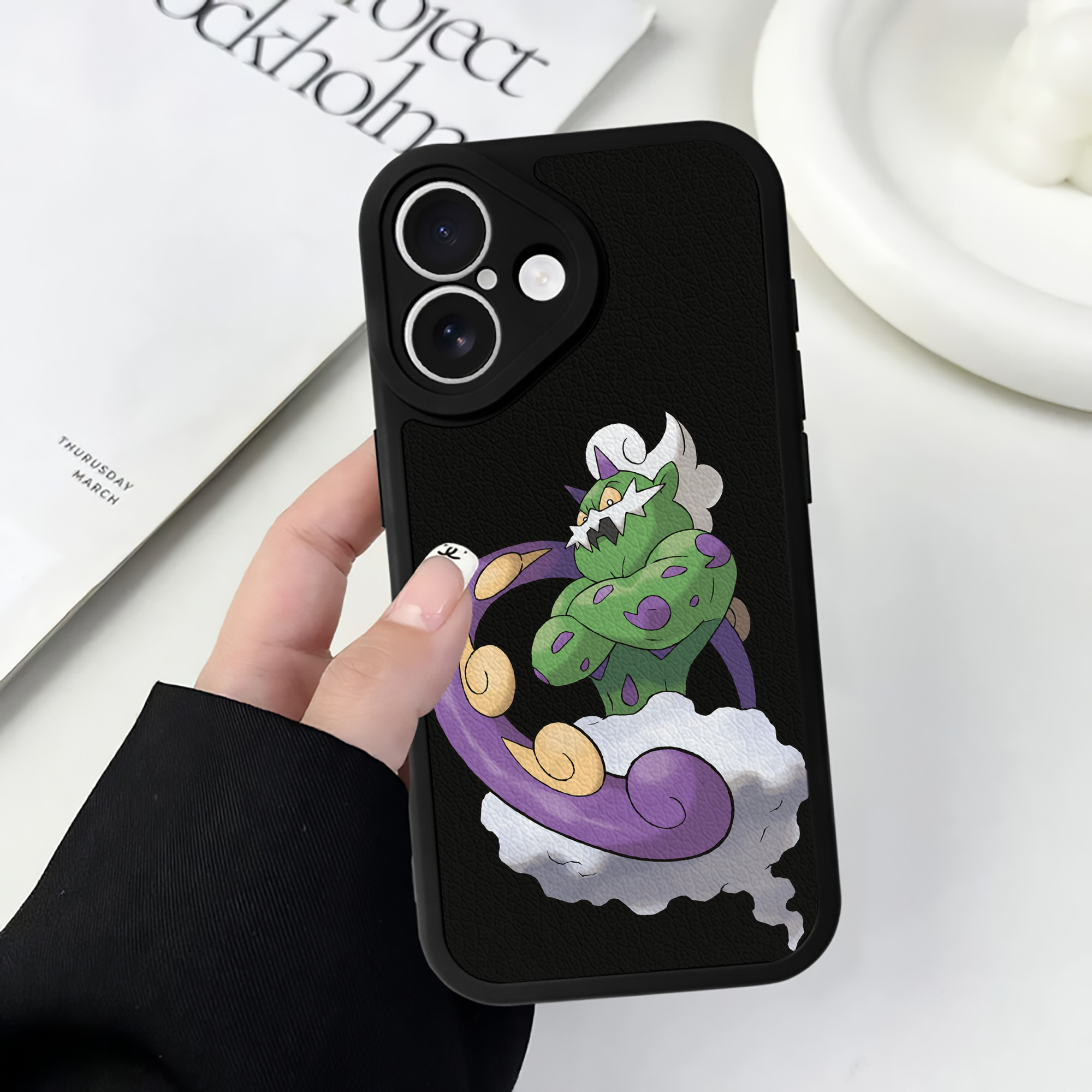 （画像用） ポケットモンスター Pokémon 【iPhone 16シリーズ対応】シリコンスマホケース（レザー調） 材質：シリコン